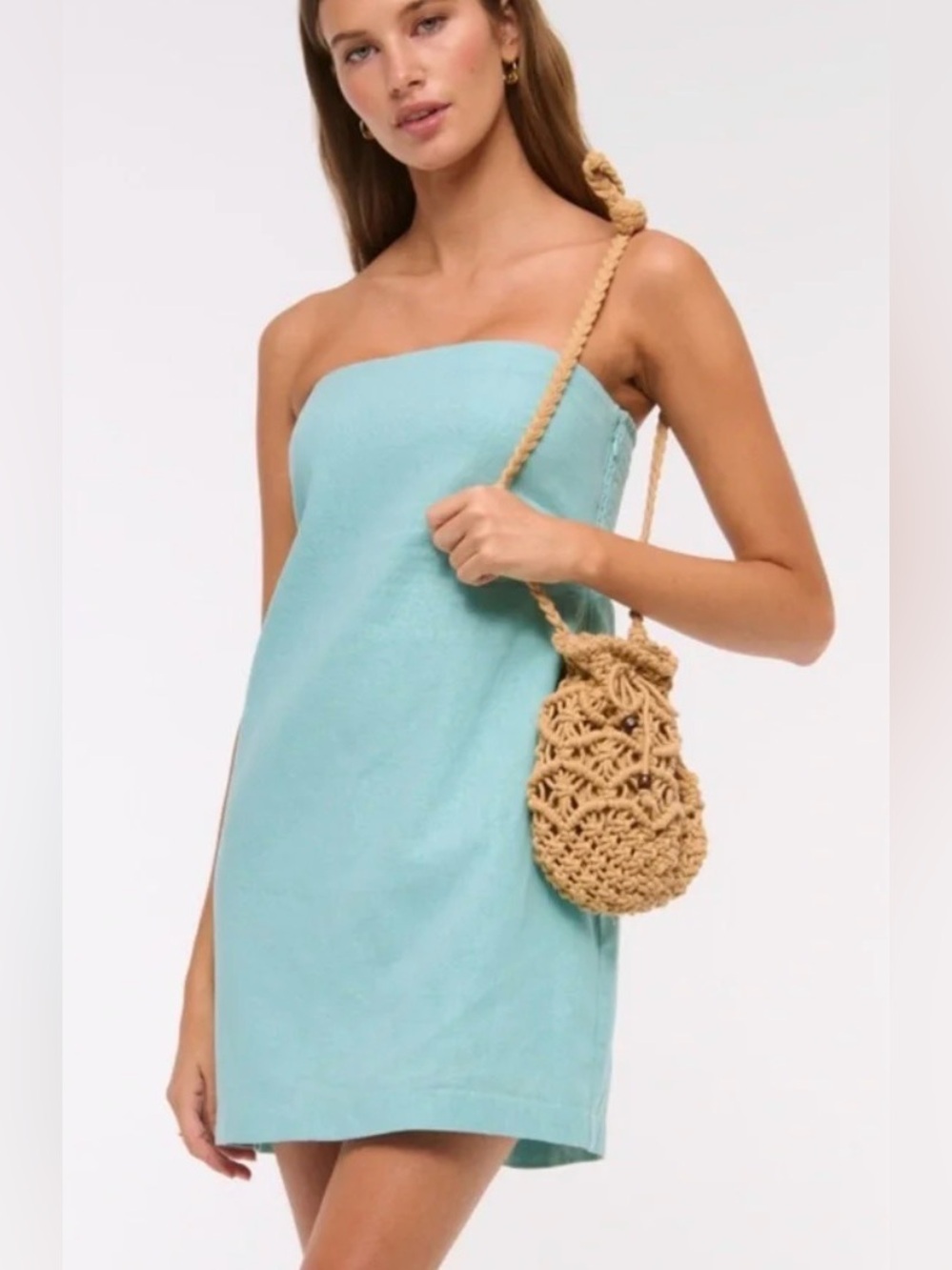 NWT A&F Scarlett Strapless Skort Dress